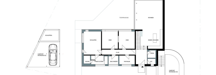 Blaesig Architekten Haus Riewenherm GR EG
